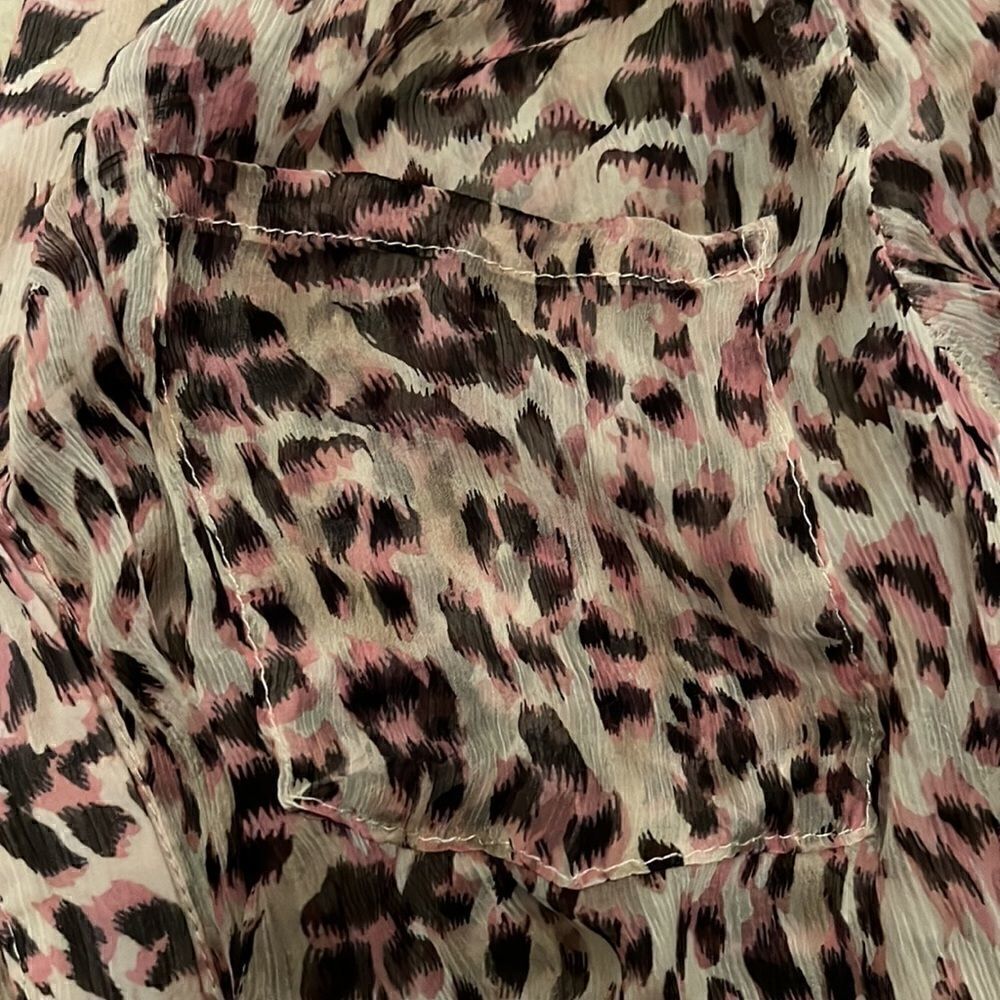 Leopard Silk Tunic XS  - Picture 6 of 6